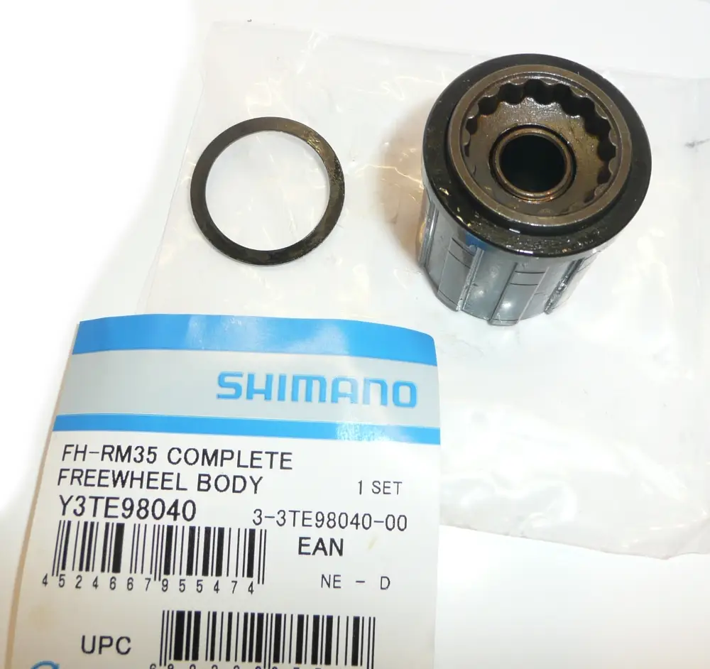 Shimano FH-RM35 Freehub body 8 & 9 speed Y-3TE 98040