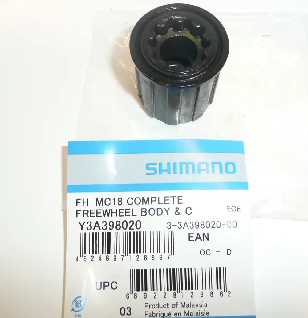 Shimano FH-MC18 Freehub body 8 & 9 speed Y-3A3 98020