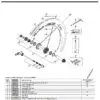 Dura Ace WH-9000 C75 Tubular Wheel Spokes