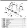 Dura Ace WH-9000 C75 Tubular Wheel Spokes