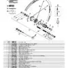 XT WH-M765 26 inch Wheel Spokes