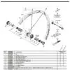 XTR WH-M980 29er Wheel Spokes