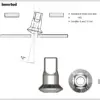 Sapim 2.0mm - 14 Gauge Inverted Polyax Spoke Nipple