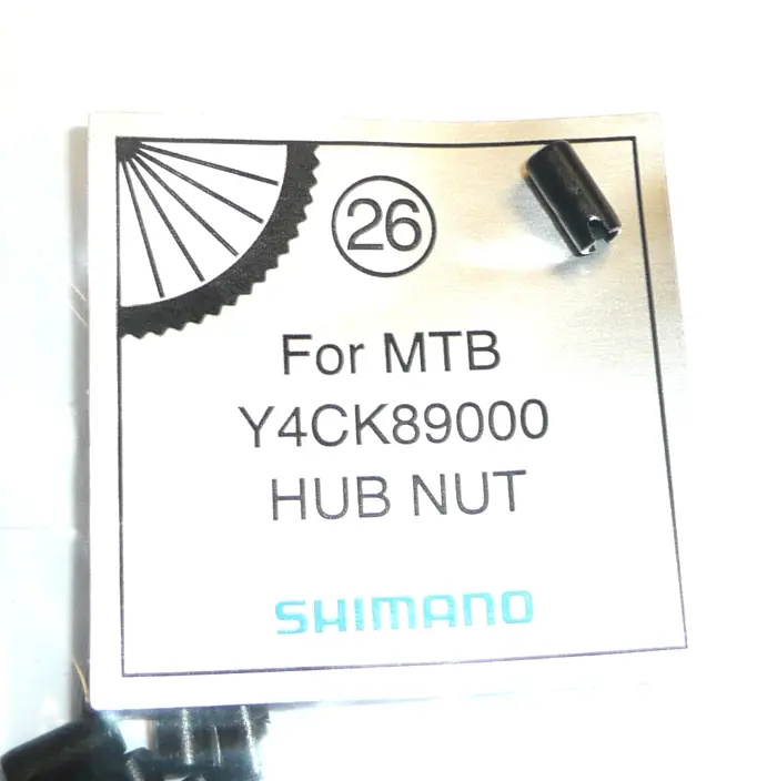 XT WH-M776 26 inch Wheel Spokes