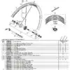 Shimano WH-RS31 Clincher Wheel Spokes