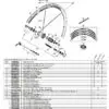 Shimano WH-RS31 Clincher Wheel Spokes