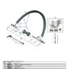 Shimano WH-RS610 Front Wheel Black Spoke