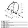 XT WH-M775 26 inch Wheel Spokes