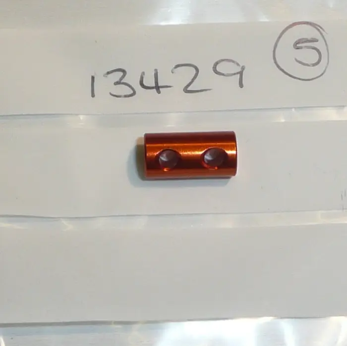 Crank Brothers Wheel Spoke Pin 5.95mm 2 Hole Orange