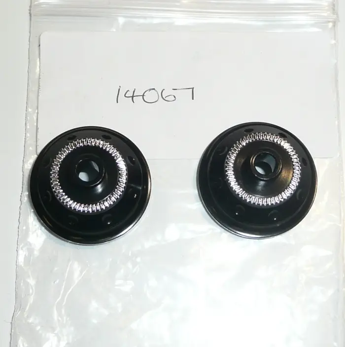 Crank Brothers Wheel End Cap Front Cobalt 9mm Level 2, 3 and 11