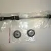 Crank Brothers Wheel End Caps Front 9mm Silver with Black Skewer