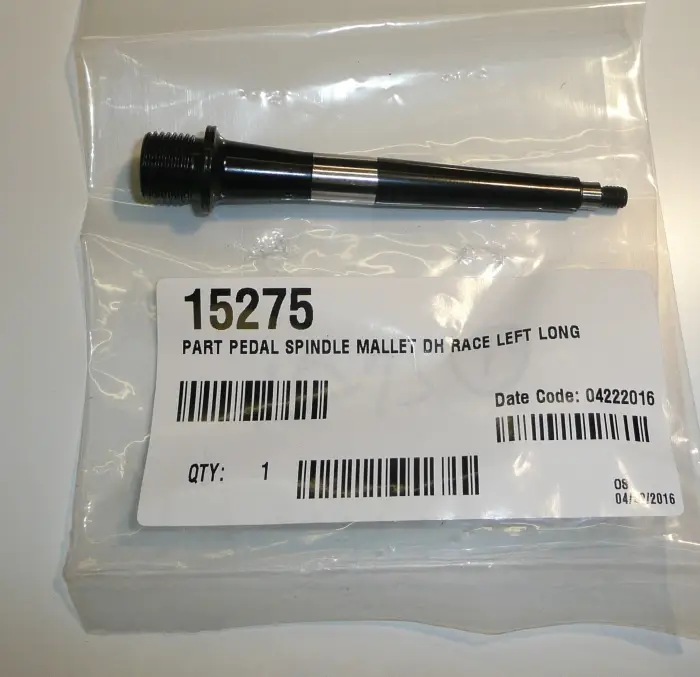 Crank Brothers Pedal Spindle Mallet Downhill Race Long Left Side