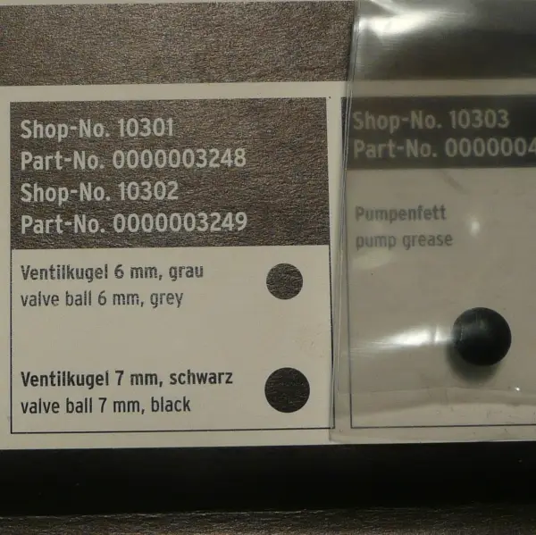 SKS 7mm Black Valve Ball