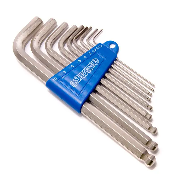 Fat Spanner 9 piece Allen Key Wrench Set