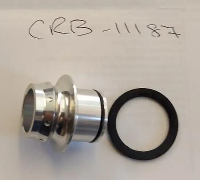 Crank Brothers Wheel End Cap Front 20mm Silver