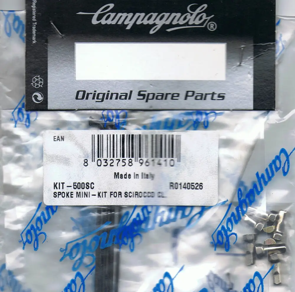 Scirocco 2005 Black Mini Spoke Kit KIT-500SC