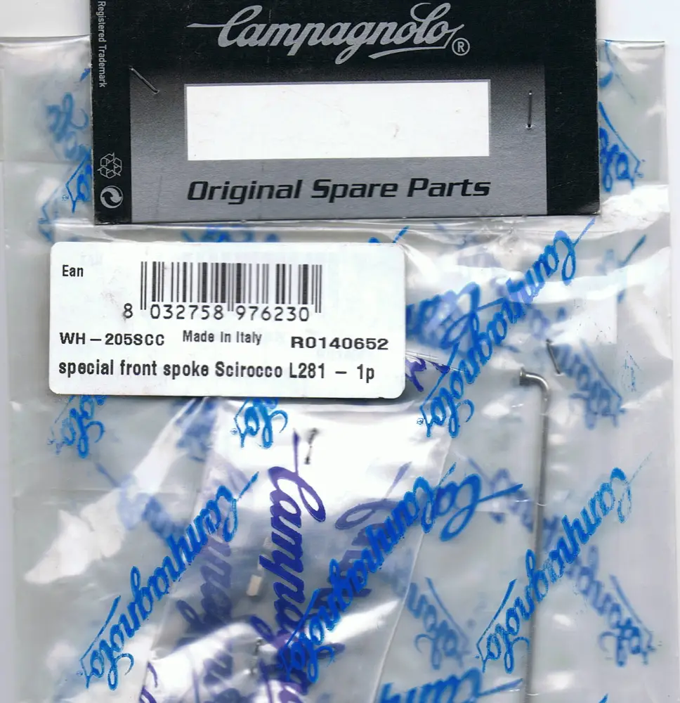 Scirocco 2010 Special Front Silver Spoke WH-205SCC