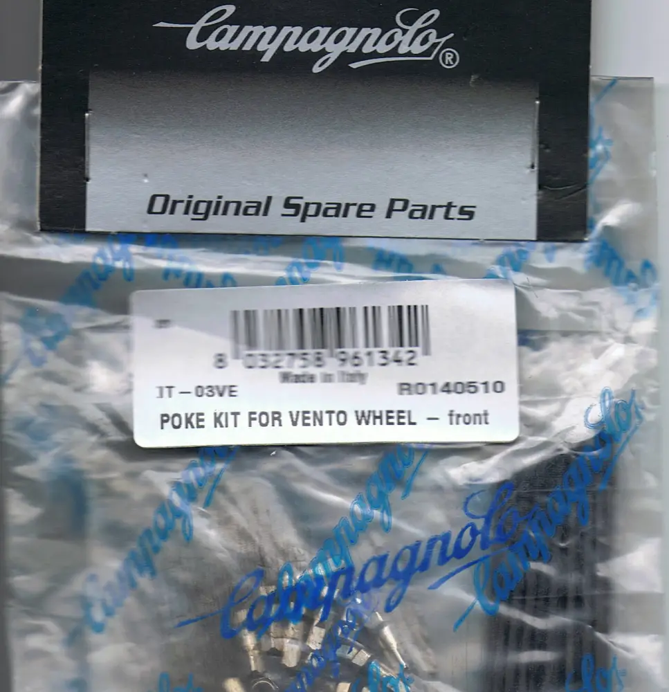 Vento 2010 Front Spoke Kit KIT-KIT-03VE