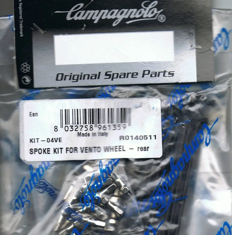 Vento 2010 Rear Spoke Kit KIT-KIT-04VE