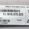 ZIPP J Bend Black Spoke Kit 302mm Code: 11.1918.075.023