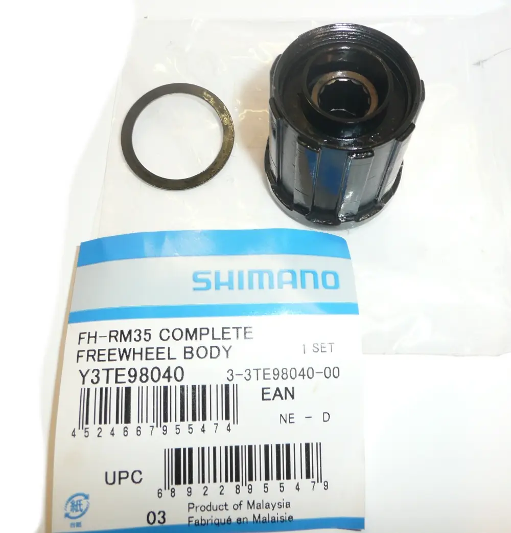 Shimano FH-RM35 Freehub body 8 & 9 speed Y-3TE 98040
