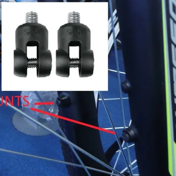 SKS Straight Angle Mudguard Fork Mounting Bracket