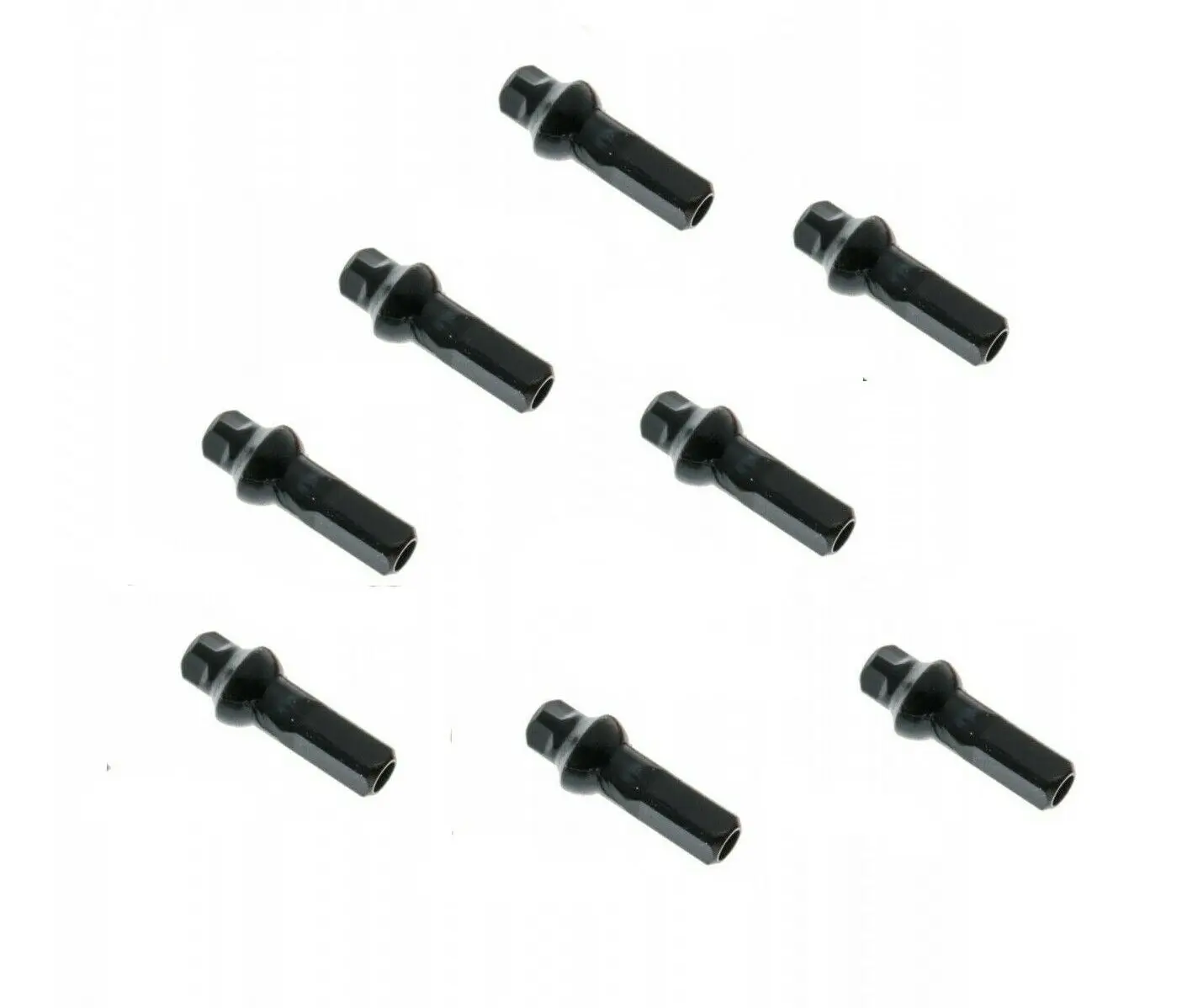 Sapim Double Square Drive 3.2 Ended Black Alloy Polyax Nipples 16mm