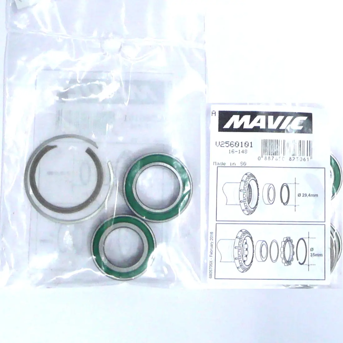 Hub Bearing Kit V2560101 with circlips