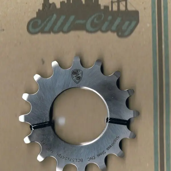 ALL CITY 16t Stainless Steel Fixed Sprocket