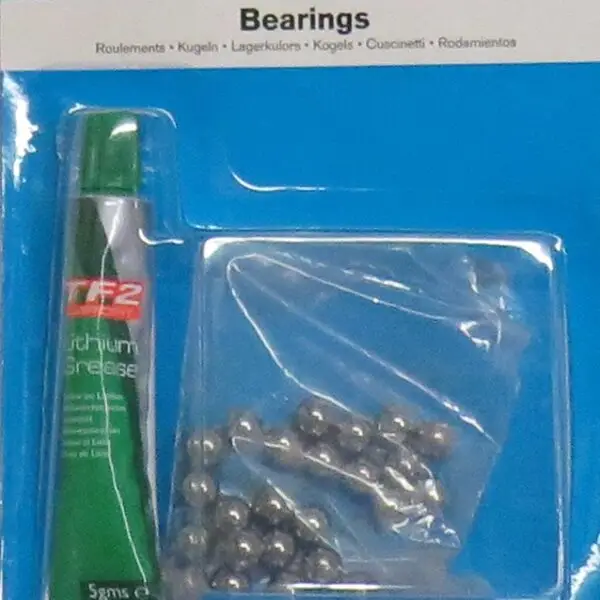 Bicycle Cycle Loose Ball Bearings 3/16 & 1/4 with grease