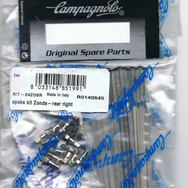 Zonda 2010 Rear Right Spoke Kit KIT-24ZOSR