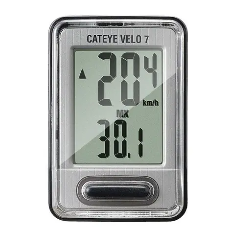 Cateye Velo 7 Front Wheel Fitting Wired Computer