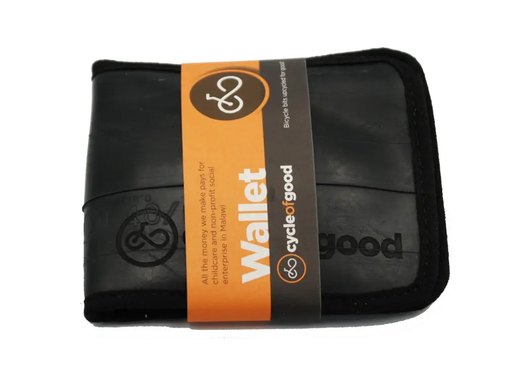 Cycle of Good Recycled Inner Tube Wallet
