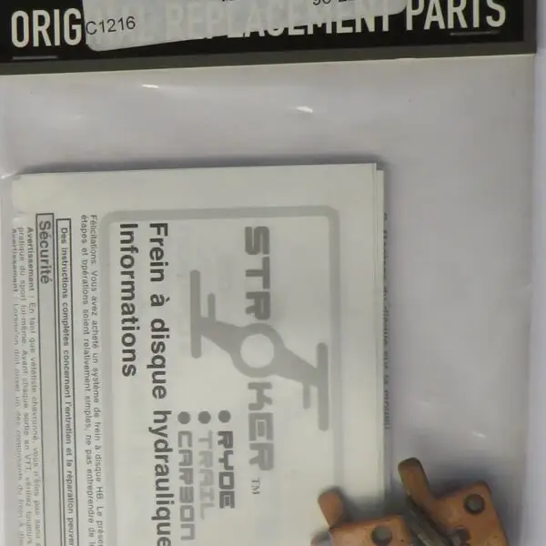 Hayes Stroker Trail Gram & Carbon Semi-Metallic Brake Disc Pads