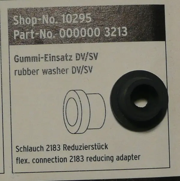 SKS Flex Connection 2183 Reducing Rubber Adaptor
