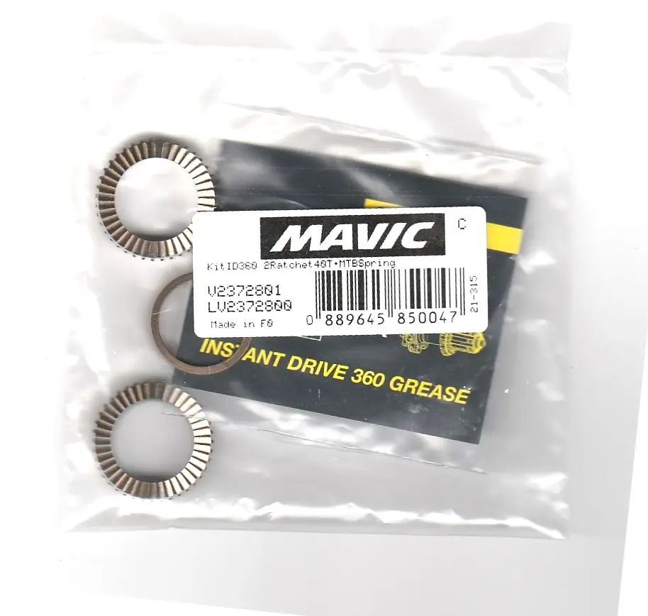 ID360 40t Ratchet Plates & Spring for MTB Freehub Body - V2372801