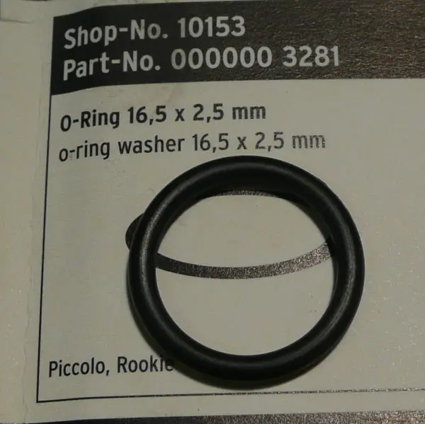 SKS Piccolo and Rookie O Ring Washer