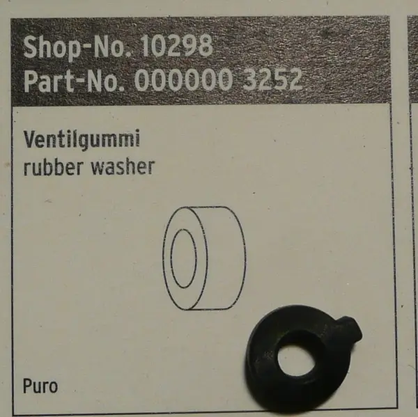 SKS Puro Pump Rubber Washer Insert