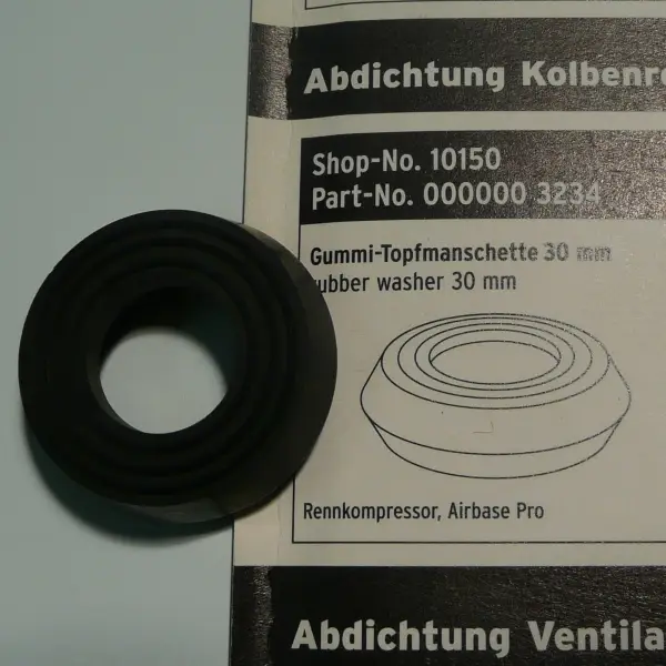 SKS Rennkompressor and Airbase Pro 30mm Pump Barrel Rubber Washer