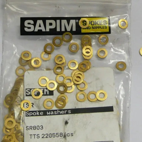 Sapim Brass Spoke Hub Washer