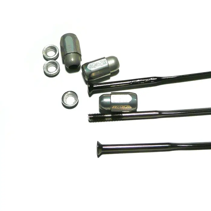 SRAM S30 Race Wheel Spokes with Nipples and Cupped Washers