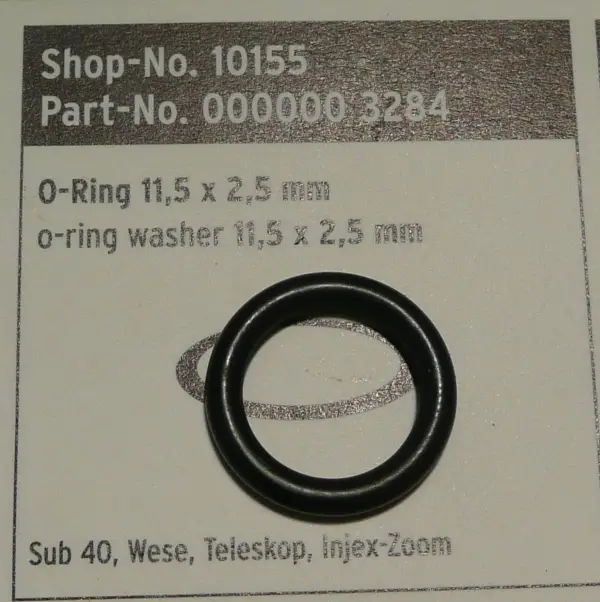 SKS Sub 40 Wese Teleskop and Injex Zoom Pump Barrel O Ring